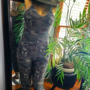 Camouflage Jumpsuit